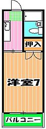 間取図画像 1K