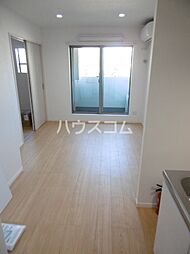 JR常磐線 松戸駅 徒歩13分の賃貸アパート 1階1LDKのリビング/ダイニング