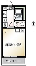 間取図画像 ワンルーム