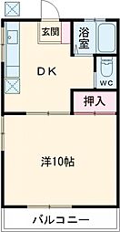 間取図画像 1DK