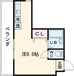 間取図画像 ワンルーム