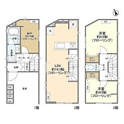 Ｋｏｌｅｔ八広02 1階2SLDKの間取り