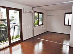 JR南武線 矢川駅 徒歩10分の賃貸アパート 1階2LDKのリビング/ダイニング