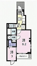 間取図画像 1SK