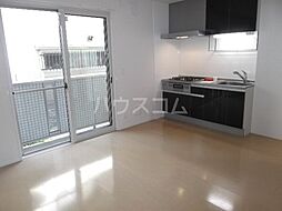 東京メトロ千代田線 北綾瀬駅 徒歩7分の賃貸アパート 2階1LDKのリビング/ダイニング