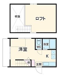 ロッチ 1階1SLDKの間取り