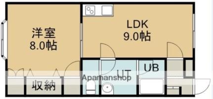 ロイヤルガーデンＡ 306｜北海道函館市人見町(賃貸マンション1DK・3階・41.00㎡)の写真 その2