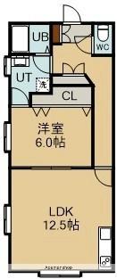 リアルステージ（リアルステージ） 301｜北海道函館市杉並町(賃貸アパート1LDK・3階・51.66㎡)の写真 その2
