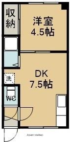 第2セントラル 302｜北海道函館市富岡町３丁目(賃貸マンション1DK・3階・26.44㎡)の写真 その2