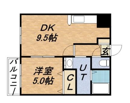 トミイビルＮｏ20 407 ｜ 北海道札幌市中央区南六条西１１丁目（賃貸マンション1DK・4階・31.55㎡） その2