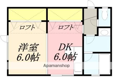リージャストマンション山の手 103｜北海道函館市山の手２丁目(賃貸アパート1DK・1階・29.44㎡)の写真 その2