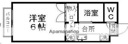 ベルトピア仙台4 110｜宮城県仙台市青葉区国見６丁目(賃貸マンション1K・1階・18.90㎡)の写真 その2