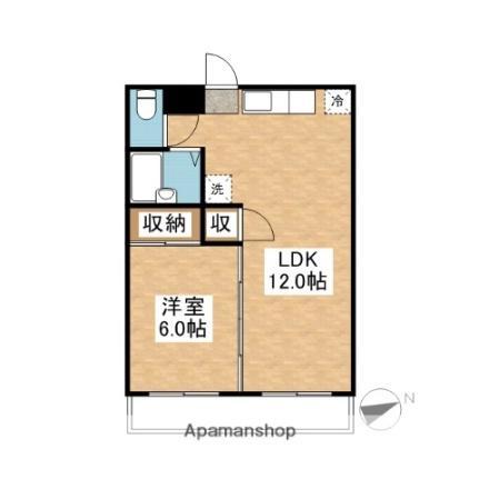 パールマンション 201｜埼玉県加須市南町(賃貸マンション1LDK・2階・39.67㎡)の写真 その2
