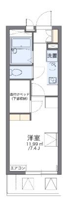 レオパレスゴールデンI 209｜千葉県木更津市富士見２丁目(賃貸マンション1K・2階・20.81㎡)の写真 その2