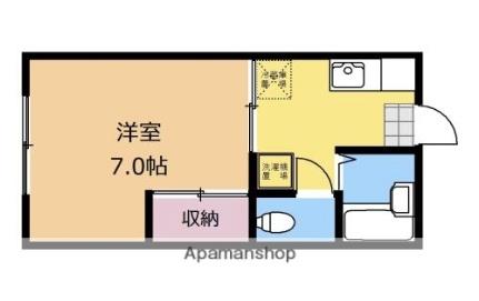 リディアハイツ 103｜神奈川県相模原市中央区共和１丁目(賃貸アパート1K・1階・23.18㎡)の写真 その2