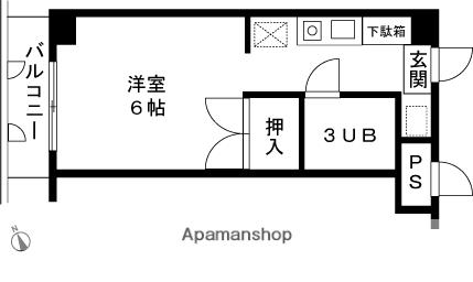 オクトワール長岡中央 215｜新潟県長岡市渡里町(賃貸マンション1R・2階・17.78㎡)の写真 その2