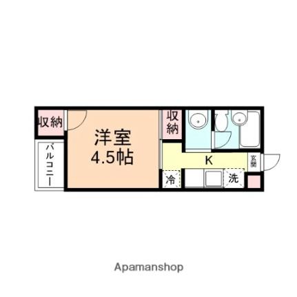 富山県高岡市野村（賃貸マンション1K・3階・23.02㎡） その2