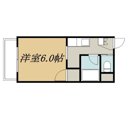 Ｓｕｒｐｌｕｓ　Ｏｎｅ恵比寿 102｜長野県伊那市西町(賃貸アパート1K・1階・18.90㎡)の写真 その2