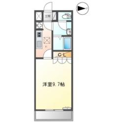 美濃川合駅 4.2万円