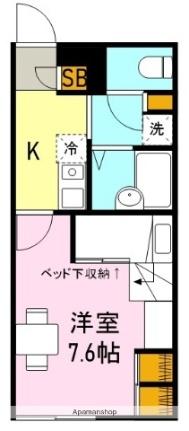 グレイスヒルズII 206｜静岡県富士市石坂(賃貸アパート1K・2階・21.81㎡)の写真 その2