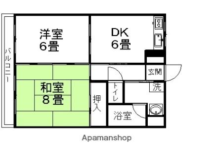 エクセル 302｜静岡県富士宮市小泉(賃貸マンション2DK・3階・46.08㎡)の写真 その2