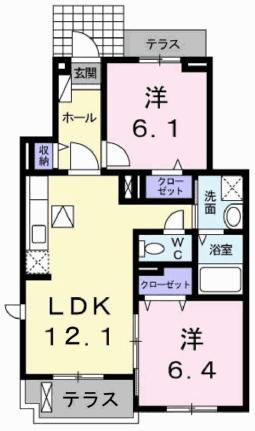 サン・エテルノ 103｜静岡県駿東郡清水町徳倉(賃貸アパート2LDK・1階・56.53㎡)の写真 その2