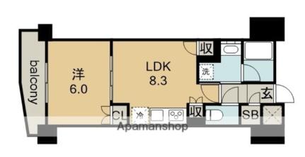 ラ・ヴィータ葵（Ｌａ　Ｖｉｔａ　Ａｏｉ） ｜愛知県名古屋市東区葵２丁目(賃貸マンション1LDK・9階・34.17㎡)の写真 その2