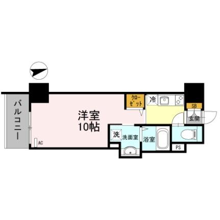 Ｄ’ＴＯＷＥＲ　城北 102｜大阪府高槻市城北町１丁目(賃貸マンション1K・1階・30.22㎡)の写真 その2