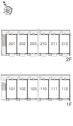 レオパレスＦＵＫＯＮＯ壱番館 105｜大阪府大東市深野２丁目(賃貸アパート1K・1階・23.18㎡)の写真 その16