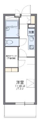 レオパレスサンマルク 306｜大阪府東大阪市中新開１丁目(賃貸マンション1K・3階・20.81㎡)の写真 その2