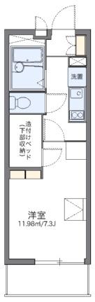 レオパレスサルース 114｜大阪府茨木市豊川２丁目(賃貸マンション1K・1階・20.81㎡)の写真 その2