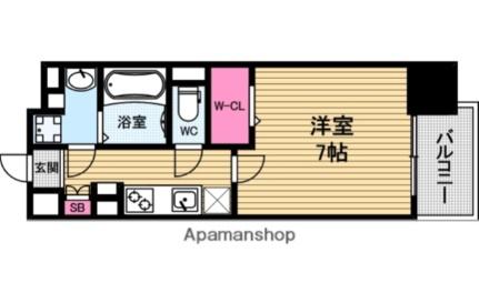 アーバネックス心斎橋II 504｜大阪府大阪市中央区南船場３丁目(賃貸マンション1K・5階・25.99㎡)の写真 その2