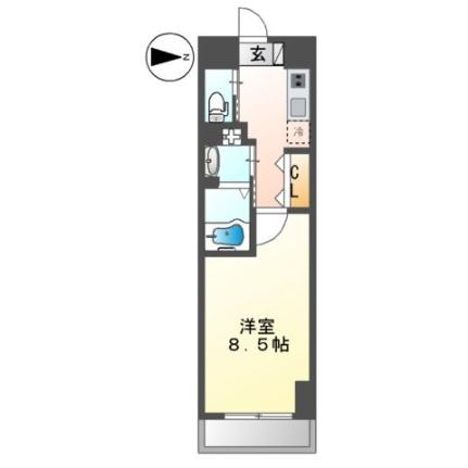 エイチ・ツーオー新深江 303｜大阪府大阪市東成区大今里南６丁目(賃貸マンション1K・3階・30.00㎡)の写真 その2