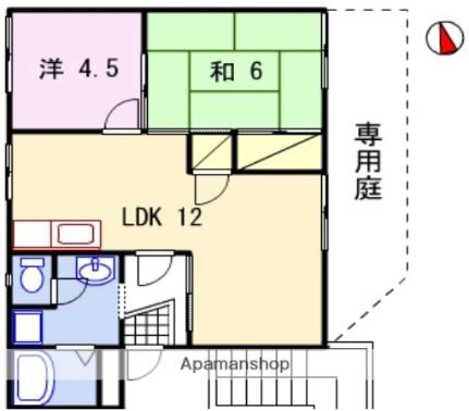 ハイツ８０８_間取り_0