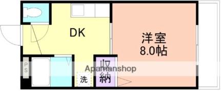 ハナノマンション 305｜和歌山県和歌山市狐島(賃貸マンション1K・3階・25.38㎡)の写真 その2