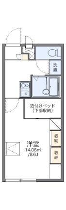 レオパレスフローラル 205｜和歌山県和歌山市向(賃貸アパート1K・2階・23.18㎡)の写真 その2