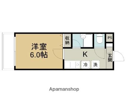 グランステージ 306｜鳥取県鳥取市西品治(賃貸マンション1K・3階・22.58㎡)の写真 その2