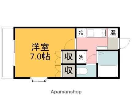 メゾン・ド・クリモ 212｜鳥取県鳥取市南安長２丁目(賃貸アパート1K・2階・23.40㎡)の写真 その2