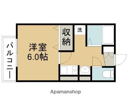 アネシス田島 201｜鳥取県鳥取市田島(賃貸アパート1K・2階・23.40㎡)の写真 その2