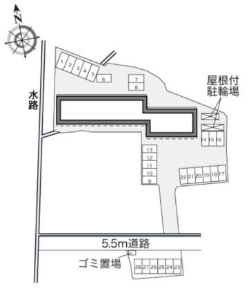 レオパレスｎｅｗ伊部 110｜岡山県備前市伊部(賃貸アパート1K・1階・23.61㎡)の写真 その15