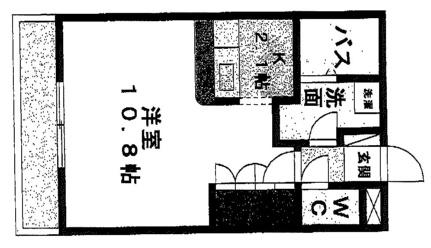 ルミナス 102｜岡山県岡山市中区西川原(賃貸アパート1K・1階・32.90㎡)の写真 その2