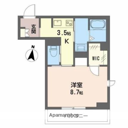 Ａｒｉｅｓ伊福町 202｜岡山県岡山市北区伊福町２丁目(賃貸マンション1K・2階・32.88㎡)の写真 その2