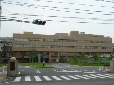 画像18:岡山大学病院(病院)まで879m