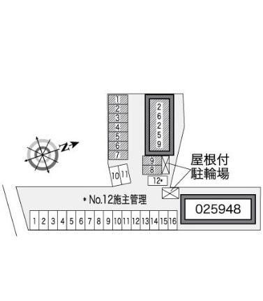 レオパレスアロハＢ 104｜岡山県岡山市中区今在家(賃貸アパート1K・1階・20.28㎡)の写真 その16