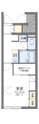 レオパレスラフィーネ 102｜広島県福山市御幸町大字下岩成(賃貸アパート1K・1階・23.61㎡)の写真 その2