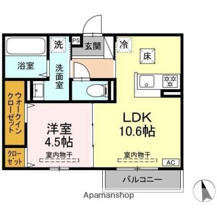 ヒルズスクエア 305｜広島県東広島市西条町寺家(賃貸アパート1LDK・3階・40.05㎡)の写真 その2