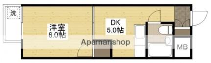 信栄ビル 202｜広島県広島市中区舟入南３丁目(賃貸マンション1DK・2階・22.27㎡)の写真 その2