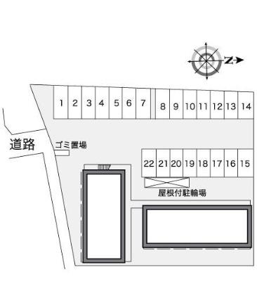 レオパレスペイサージュ北島 105｜徳島県板野郡北島町中村(賃貸アパート1K・1階・21.81㎡)の写真 その21