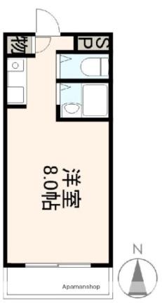 香川県高松市屋島西町(賃貸マンション1R・2階・21.00㎡)の写真 その2