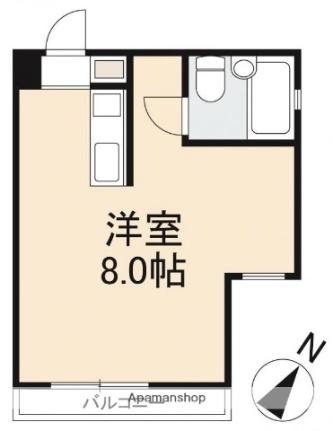 フォルテI 103｜香川県高松市室新町(賃貸マンション1R・1階・19.52㎡)の写真 その2